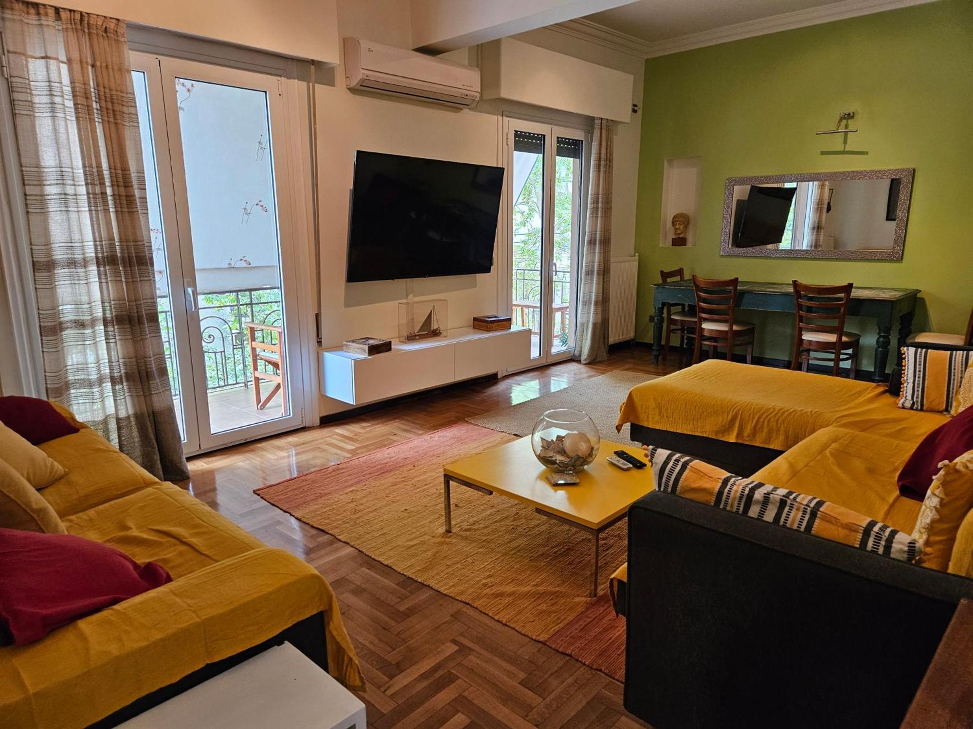 3 Bedder Condo In Ilisia, Megaro Mousikis Athen Eksteriør billede
